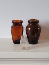 Vintage Virol Glass Jars Job