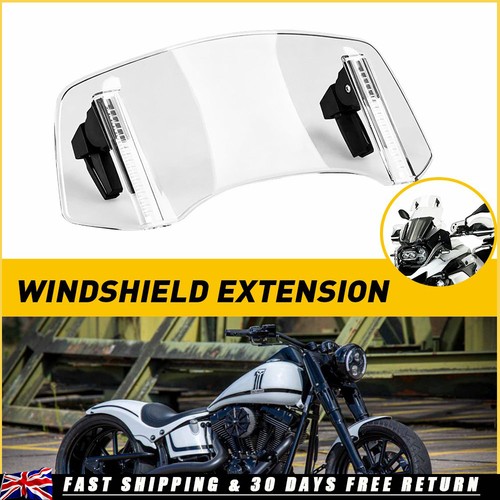 Clip motorcycle windshield - clip, on