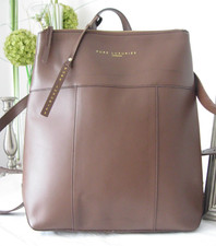 PURE LUXURIES!!! LARGE MID BROWN GENUINE LEATHER HASTINGS BACKPACK!!!