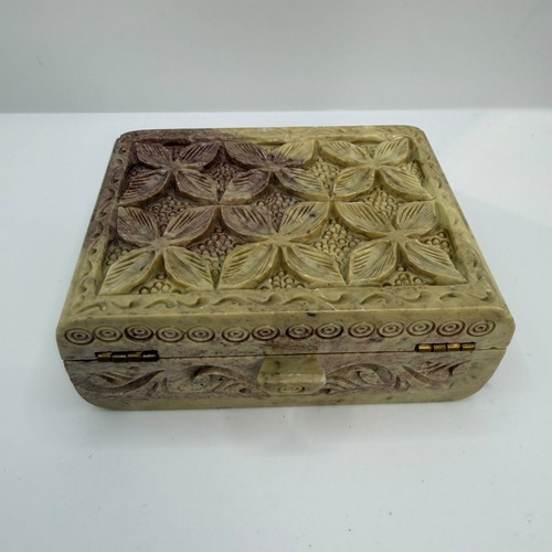 Vintage hand carved soapstone - vintage,