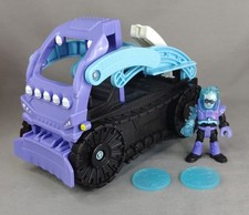 Imaginext Batman DC Super Friend MR FREEZE SNOW CAT & DISC MISSILE Action Figure