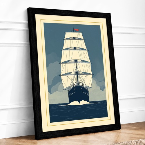 Tall ship rest vintage - tall,