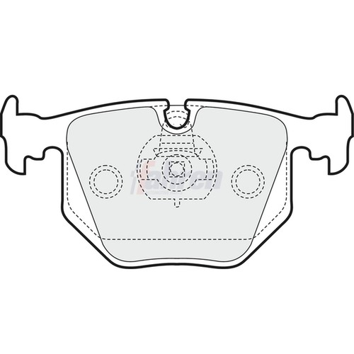 Brake pads set for bmw - brake,