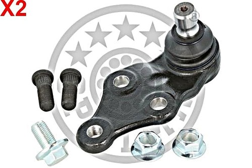 Front lower ball - ball, joint