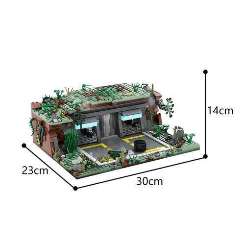 Outpost base military - military,