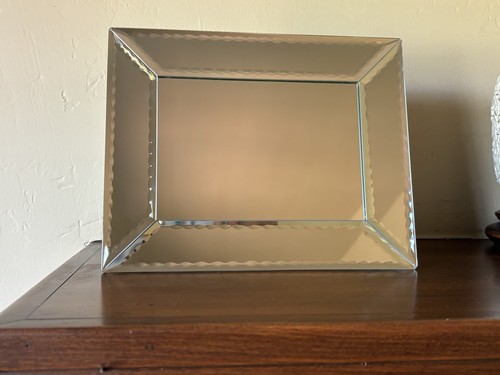 Mirror framed table vanity - or,