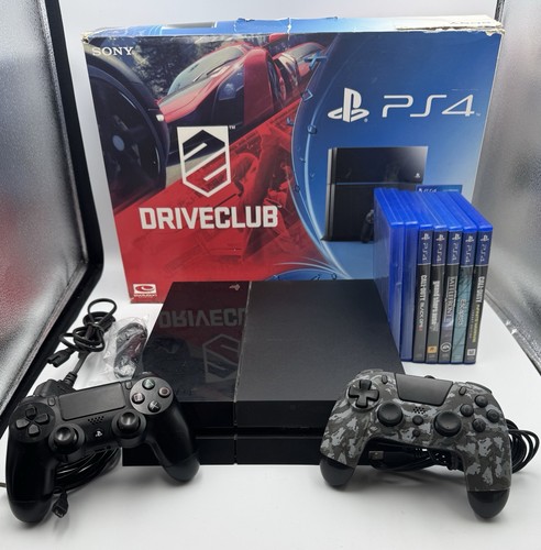 Playstation 500gb jet black - 4,