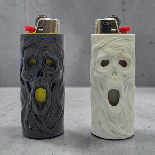 Ghostface lighter sleeve - ghostface,