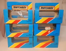 Matchbox 6 M Type Empty Boxes MB26, MB12, MB36, MB21, MB16, MB8