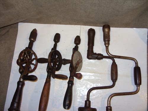 Vintage hand drills - vintage,