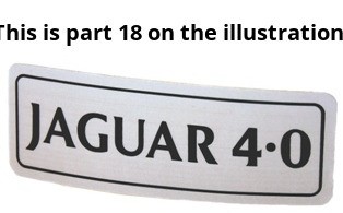 Jaguar emblem 6 - 6, 3.6