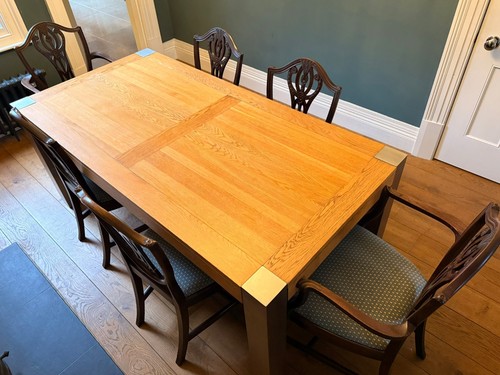 Rare modern oak extendable - rare,