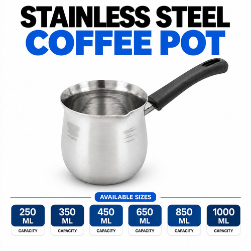 Stainless steel turkish coffee - turkish,