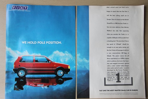 Original magazine advert - :, fiat