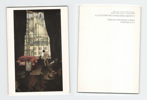 Vintage postcard w - postcard, c.r.w