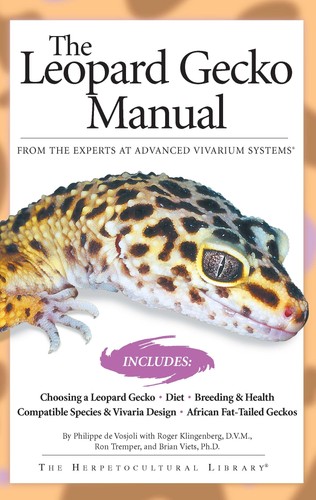 The leopard gecko - manual:, from