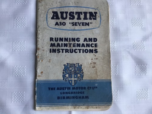 Austin a30 seven - austin, and