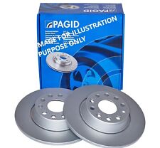 PAGID rear Brake Discs 262 mm