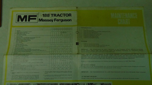 Massey ferguson 188 - 188, tractor
