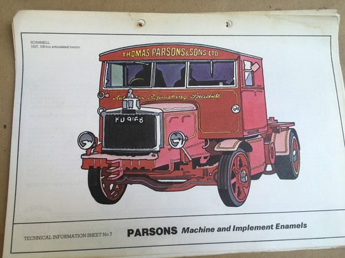 Scammell 1927 100 - , ton