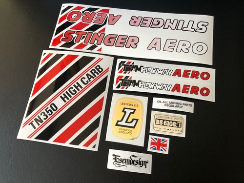 Stinger aero 1985 - stinger, decal
