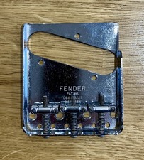 Fender Telecaster Bridge Plate 1974 Pat No DES 164227 2573254