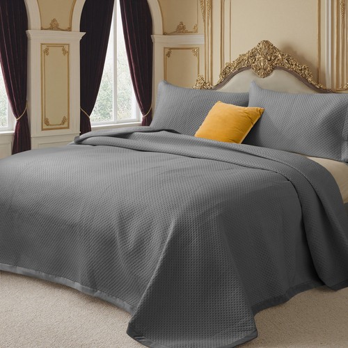 Piece embossed bedspread - 3-piece,