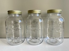 3 x 1000ml Eerin Mason Jars