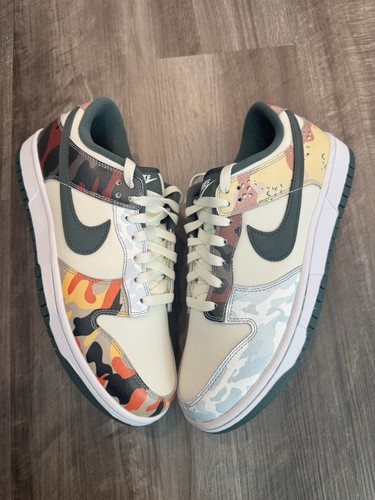 Nike dunk low multi camo - se, multi-camo