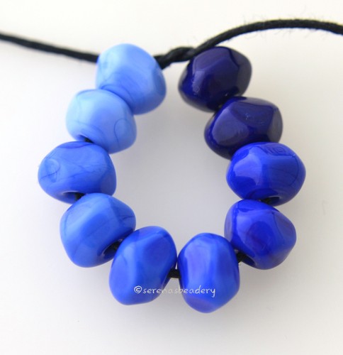 Blue ombre nuggets handmade - nuggets, *