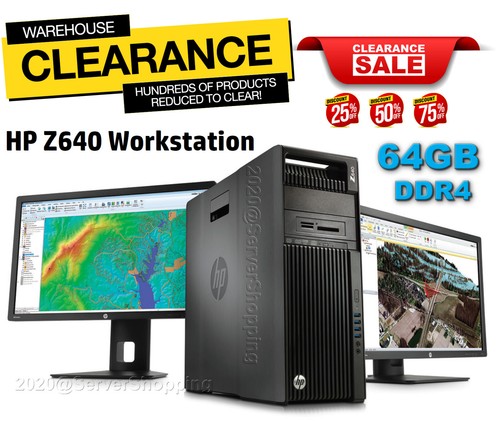 Z640 workstation xeon - z640, 2x