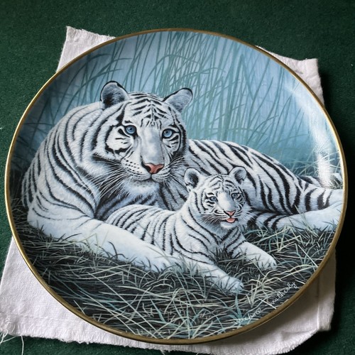 White tigers franklin mint - white,