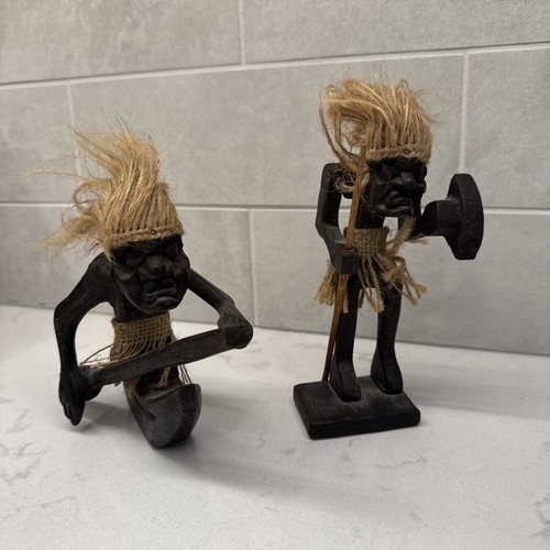 Vintage african wood hand - african,