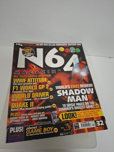 N64 official magazine - magazine, 32
