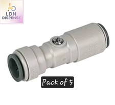 JG Speedfit 15SV Isolating Valves 15mm 5 Pack service vaulve 