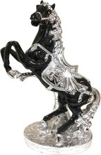 Luxury Silver Black Porcelain