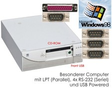 Computer Windows 98 4x RS-232 LPT Parallel CD-ROM Old School Games Direct-X VL7
