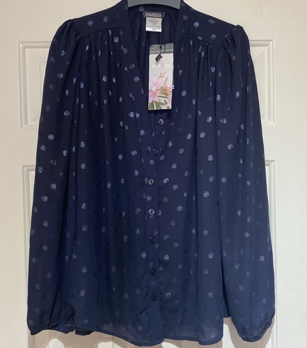 Kim foil georgette crepe - &, co