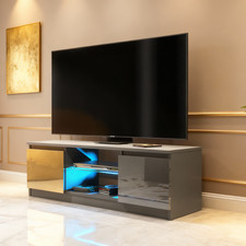 120cm Grey Matt TV Unit with