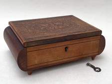 Vintage Wooden Jewellery Box