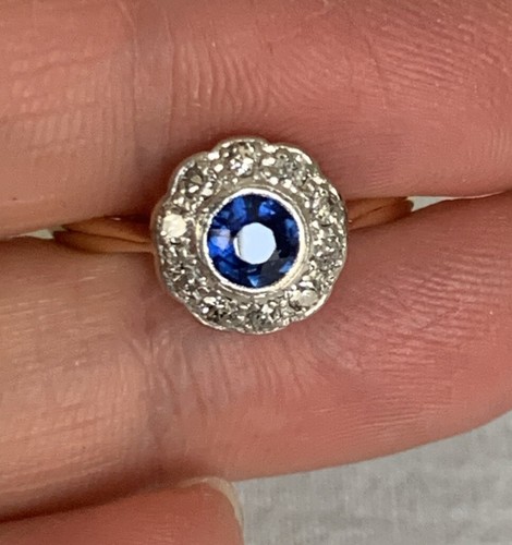 Art deco sapphire and - and, diamond