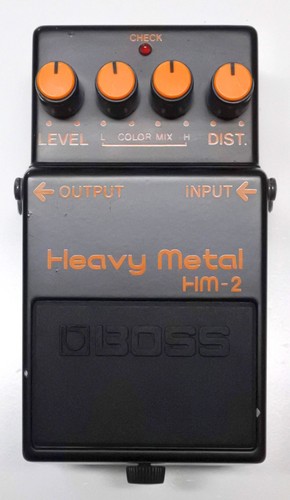Boss heavy metal guitar - heavy,