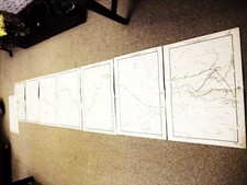 Railway history map plan