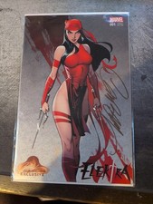 Elektra #1  Cover  2017 J. Scott Campbell Red Variant with certificate.Limited 