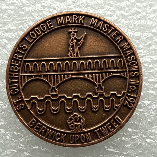 English masonic token - token,