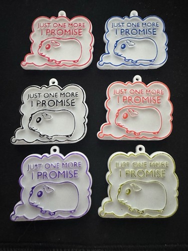 Guinea pig keyring - pig,