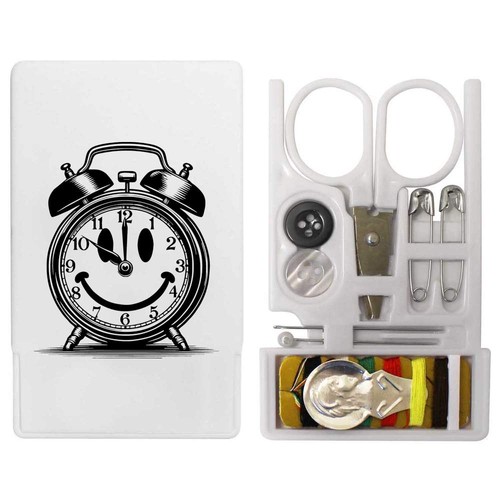 Smiling alarm clock mini - 'smiling, clock'