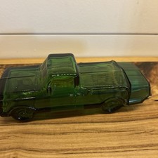 AVON Vintage Green Glass