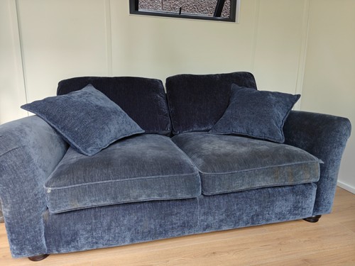 Navy seater sofa from - 2,