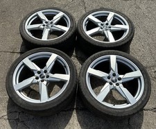 2017-2024 GENUINE AUDI Q5 SQ5 21 INCH ALLOY WHEELS SET 255/40/21 80A601025AR